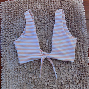 Striped Swim Top